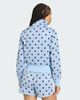 adidas Originals adidas Originals Firebird polka dot track top in blue and burgundy - 3