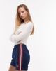 adidas Originals adidas Originals Firebird shorts in navy with red detailing - 1
