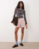 adidas Originals adidas Originals Firebird shorts in pink and brown - 2