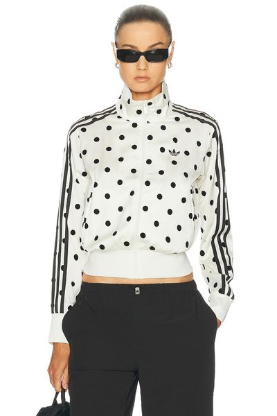 adidas Originals adidas Originals Firebird TT Classic Satin Polka Dot Jacket