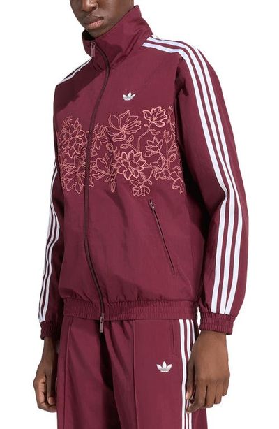 adidas Originals adidas Originals Floral Embroidered Loose Track Jacket
