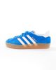 adidas Originals adidas Originals Gazelle Indoor sneakers in blue and white-Red - 1