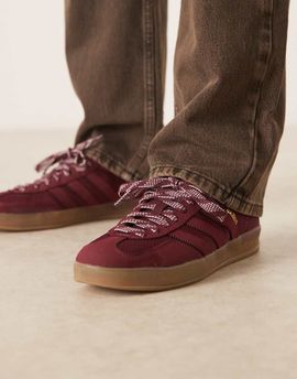 adidas Originals adidas Originals Gazelle Indoor sneakers in burgundy-Red