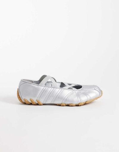 adidas Originals adidas Originals Ghost Sprint ballet flats in silver