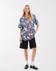 adidas Originals adidas Originals graphic baseball jersey in denim blue - 2