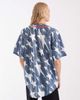 adidas Originals adidas Originals graphic baseball jersey in denim blue - 4