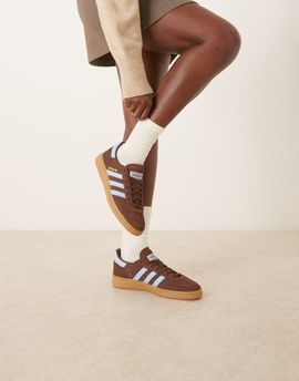 adidas Originals adidas Originals Handball Spezial sneakers in brown and blue