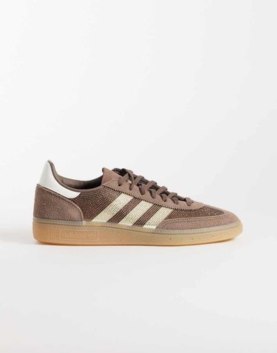 adidas Originals adidas Originals Handball Spezial sneakers in brown diamante