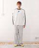 adidas Originals adidas Originals jacquard long sleeve jersey in white and black - 2