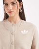 adidas Originals adidas Originals knit cardigan in beige-Green - 4