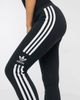 adidas Originals adidas Originals locked up logo leggings in black - 3