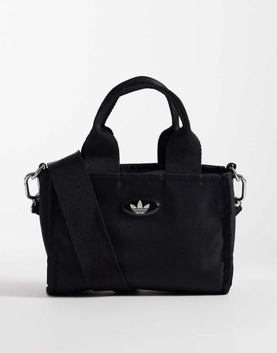 adidas Originals adidas Originals Micro Mini tote bag in black