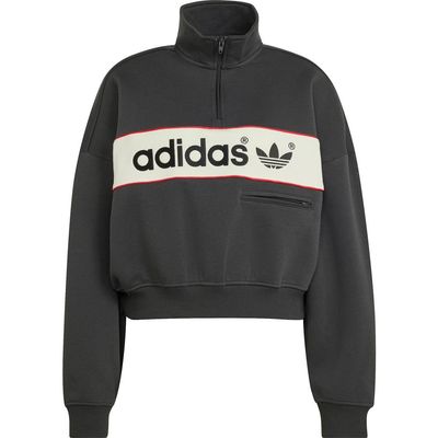 adidas Originals adidas Originals NY Blocked Quarter Zip Sweatshirt