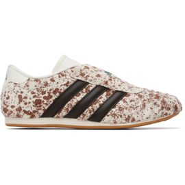 adidas Originals adidas Originals Off-White & Brown Pony Print Taekwondo Sneakers