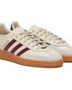 adidas Originals adidas Originals Off-White & Burgundy Handball Spezial Sneakers - 4