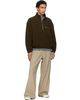 adidas Originals adidas Originals Off-White & Green Pharrell Williams Edition Virginia Vario Flat Earther Sneakers - 5