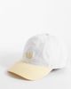 adidas Originals adidas Originals Relaxed strapback cap in white and yellow - 1