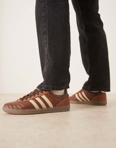 adidas Originals adidas Originals Samba JP sneakers in brown