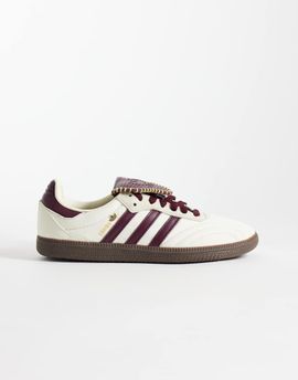 adidas Originals adidas Originals Samba LT in off white and burgundy