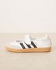 adidas Originals adidas Originals Samba mary jane ballet flats in white and black - 2