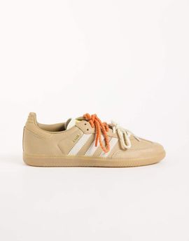 adidas Originals adidas Originals Samba OG double lace up sneakers in beige-Neutral