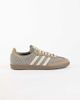 adidas Originals adidas Originals Samba OG plaid print sneakers in khaki-Green - 1