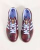 adidas Originals adidas Originals Samba OG sneakers in burgundy snake print and blue-Red - 2
