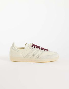 adidas Originals adidas Originals Samba OG sneakers in cream and burgundy-Neutral