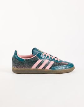 adidas Originals adidas Originals Samba OG sneakers in green and pink