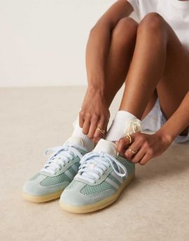 adidas Originals adidas Originals Samba OG sneakers in sage green tweed