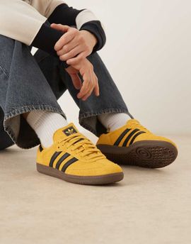 adidas Originals adidas Originals Samba OG sneakers in yellow and black