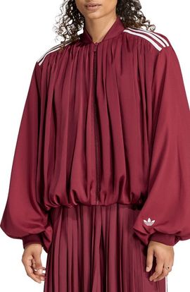 adidas Originals adidas Originals Satin Pleated Track Top