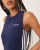 adidas Originals adidas Originals Sport fluffy tank top in navy - 3