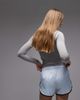adidas Originals adidas Originals Sprinter shorts in blue and burgundy - 3