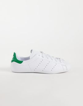adidas Originals adidas Originals Stan Smith Lo Pro sneakers in white and green