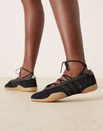 adidas Originals adidas Originals Taekwondo Mei ballet flats in black