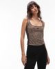 adidas Originals adidas Originals tank top in giraffe print-Gray - 1