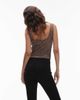 adidas Originals adidas Originals tank top in giraffe print-Gray - 4