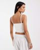 adidas Originals adidas Originals tank top with terrycloth detailling in off white - 4