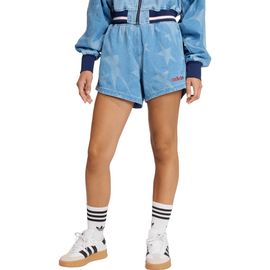 adidas Originals adidas Originals The Denim Star Graphic Cotton Varsity Shorts