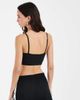 adidas Originals adidas Originals three stripe bralette in black and white - 4