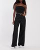 adidas Originals adidas Originals three stripe denim jeans in black - 1