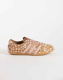 adidas Originals adidas Originals Tokyo sneakers in deer print and pink-Brown