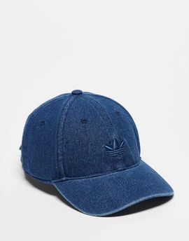 adidas Originals adidas Originals Unisex cap in medium blue denim