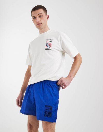 adidas Originals adidas Originals US 94 shorts in navy