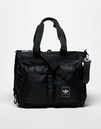 adidas Originals adidas Originals Utility 3.0 tote bag in black