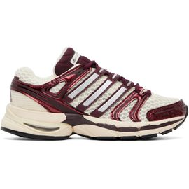 adidas Originals adidas Originals White & Burgundy Adistar Control 5 Sneakers