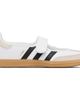 adidas Originals adidas Originals White Samba Jane Ballerina Flats - 1