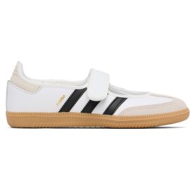 adidas Originals adidas Originals White Samba Jane Ballerina Flats