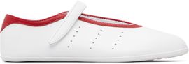 adidas Originals adidas Originals White Stan Smith Lo Pro Ballerina Flats